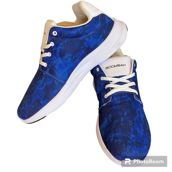 Other - * NEW Boombah Athletic Sneakers Size 10.5 Blue White Workout Beach Ocean